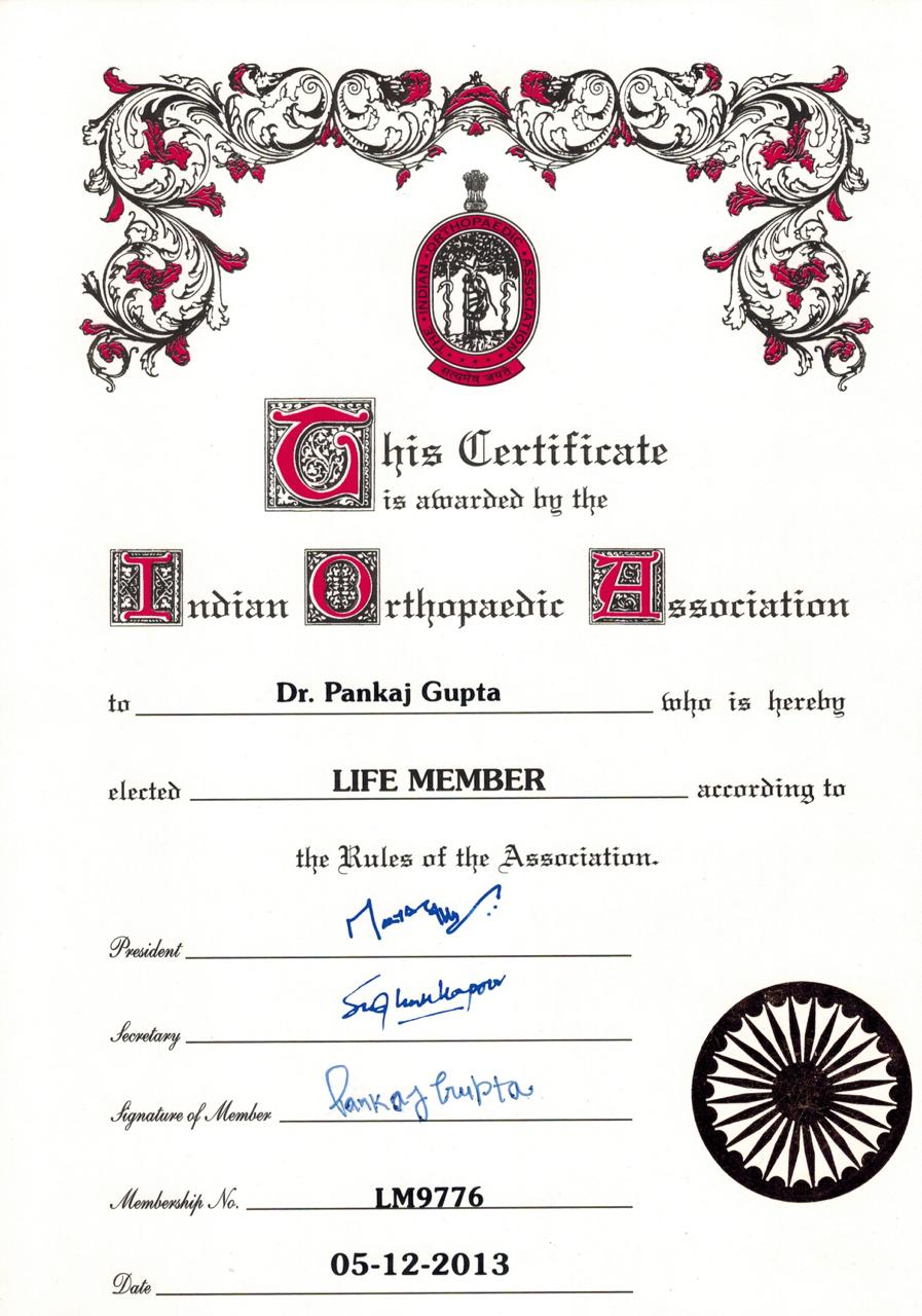 Certificate 1
